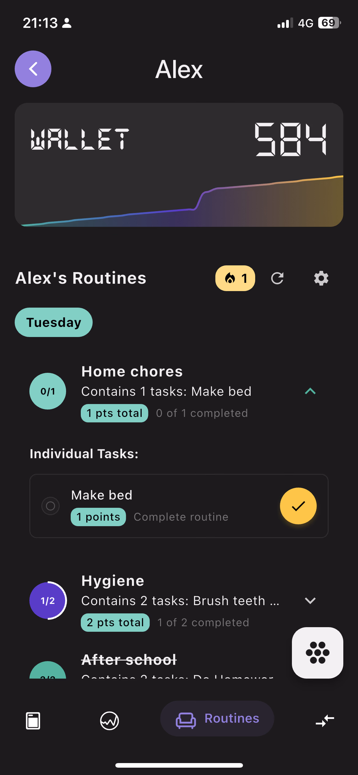 Routines and Tasks 1