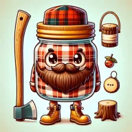 Lumberjack Goalie sticker